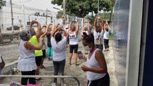 CAMINHADA CONTRA ACADEMIA CARIOCA 