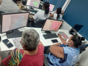 As oficinas de territorialização tem como finalidade projetar as seis microáreas por equipe em cada unidade da área programática 5.2 para compor junto com as outras APs o CEMAPS a ser lançado no 2º semestre de 2022 junto com todas as outras áreas do Município do Rio de Janeiro.