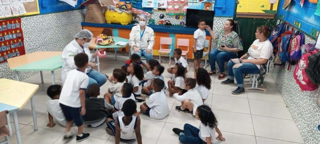 Saúde Bucal na Escola – CMS Adão Prereira Nunes