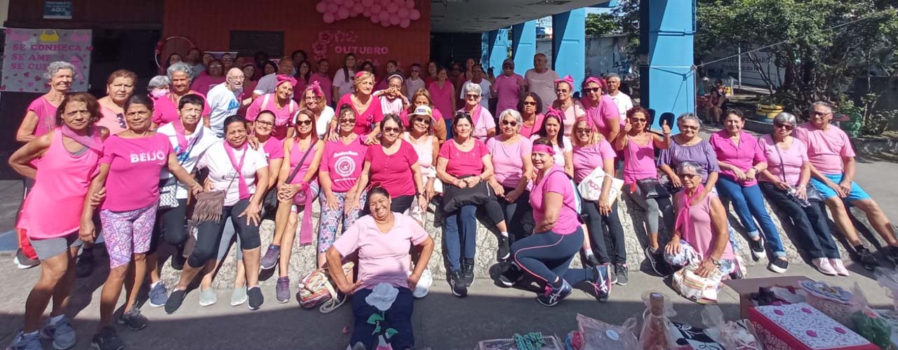 Outubro Rosa no Centro Municipal de Saúde Belizário Penna