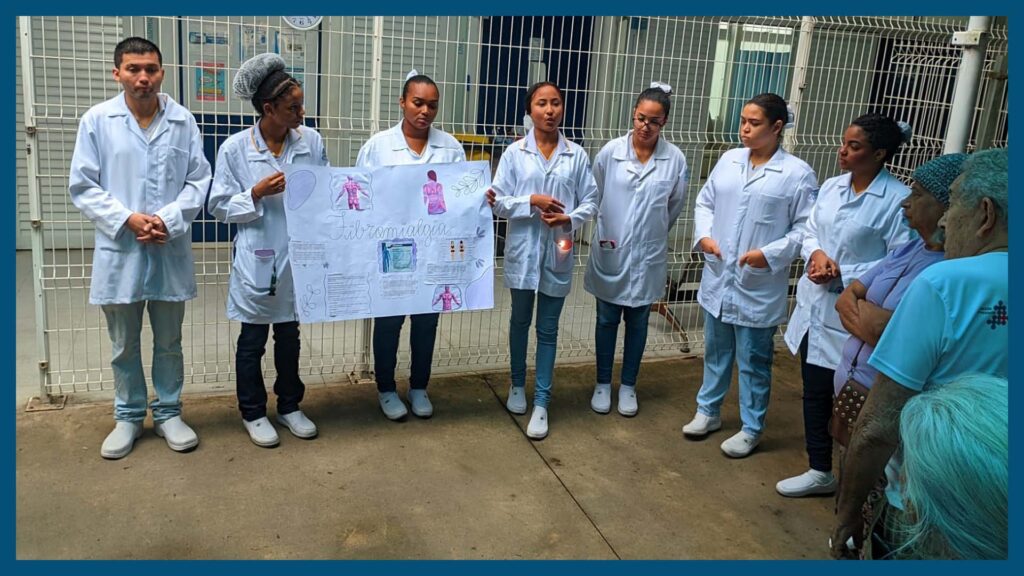 Palestra Sobre Fibromialgia Com Alunos Santos Maia