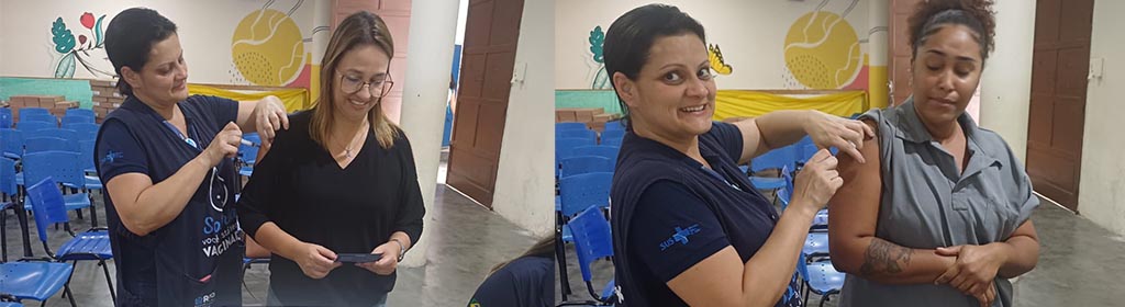 Vacinação Colégio Estadual Raja Gabaglia