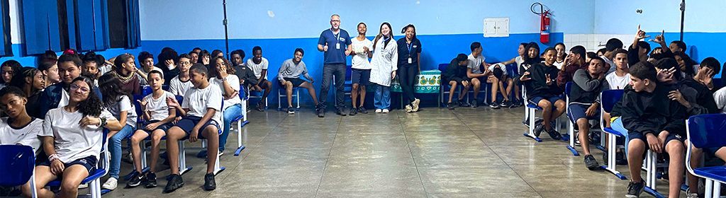 PSE Sobre Setembro Amarelo na EM Alzira Araújo