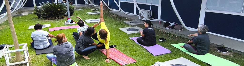 Aula de Yoga – CF Arthur Zanetti