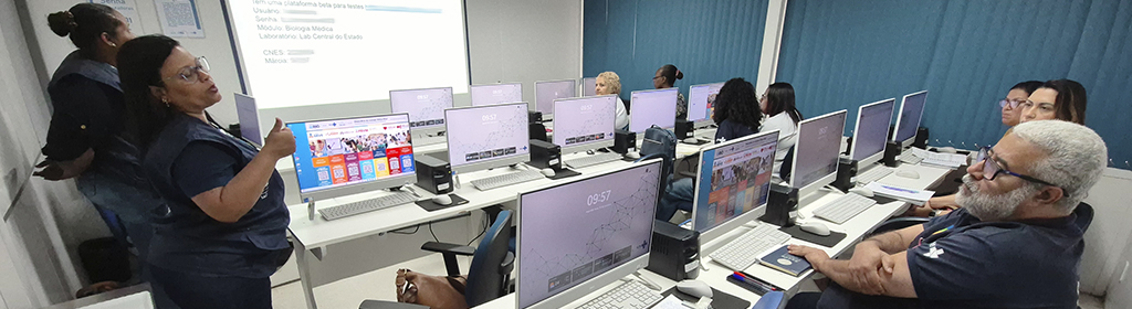 Treinamento Cadastro de Amostras no GAL