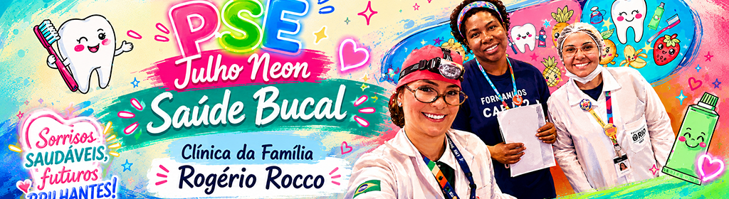 PSE Julho Neon Saúde Bucal