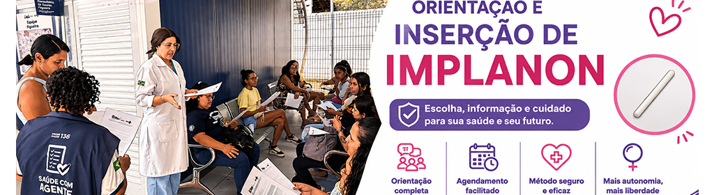 Orientação e Inserção de Implanon
